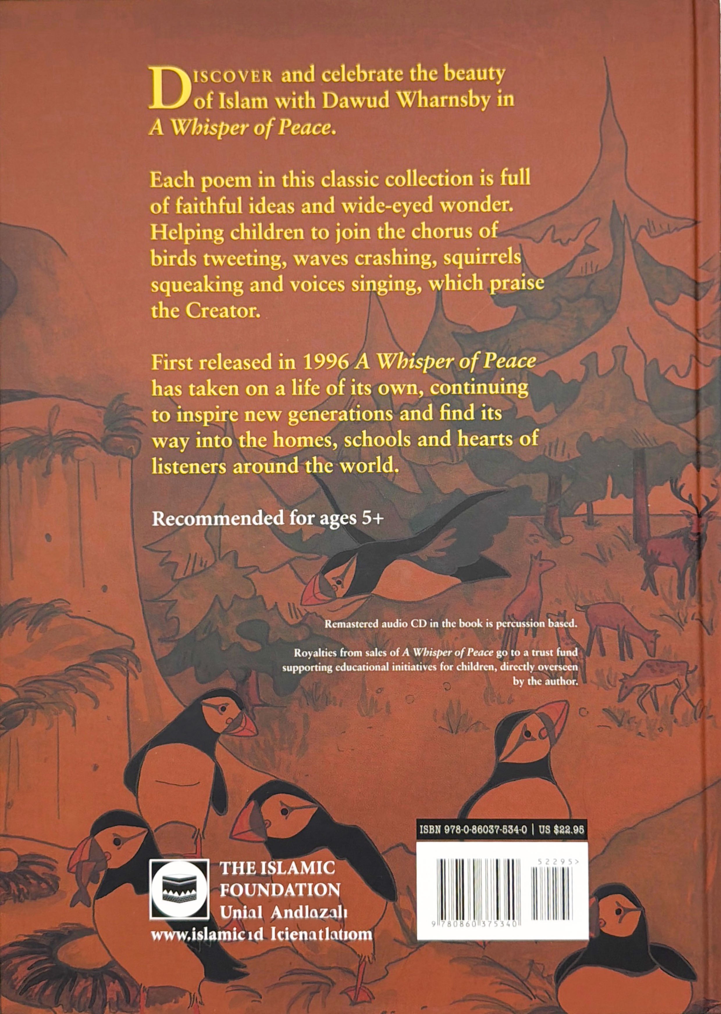 A Whisper of Peace with Audio CD for 5+