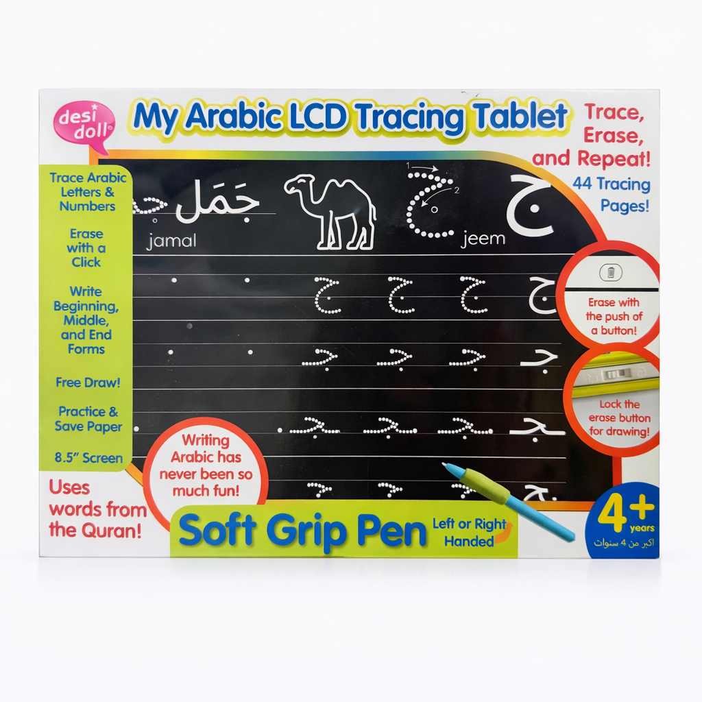My Arabic LCD Tracing Tablet