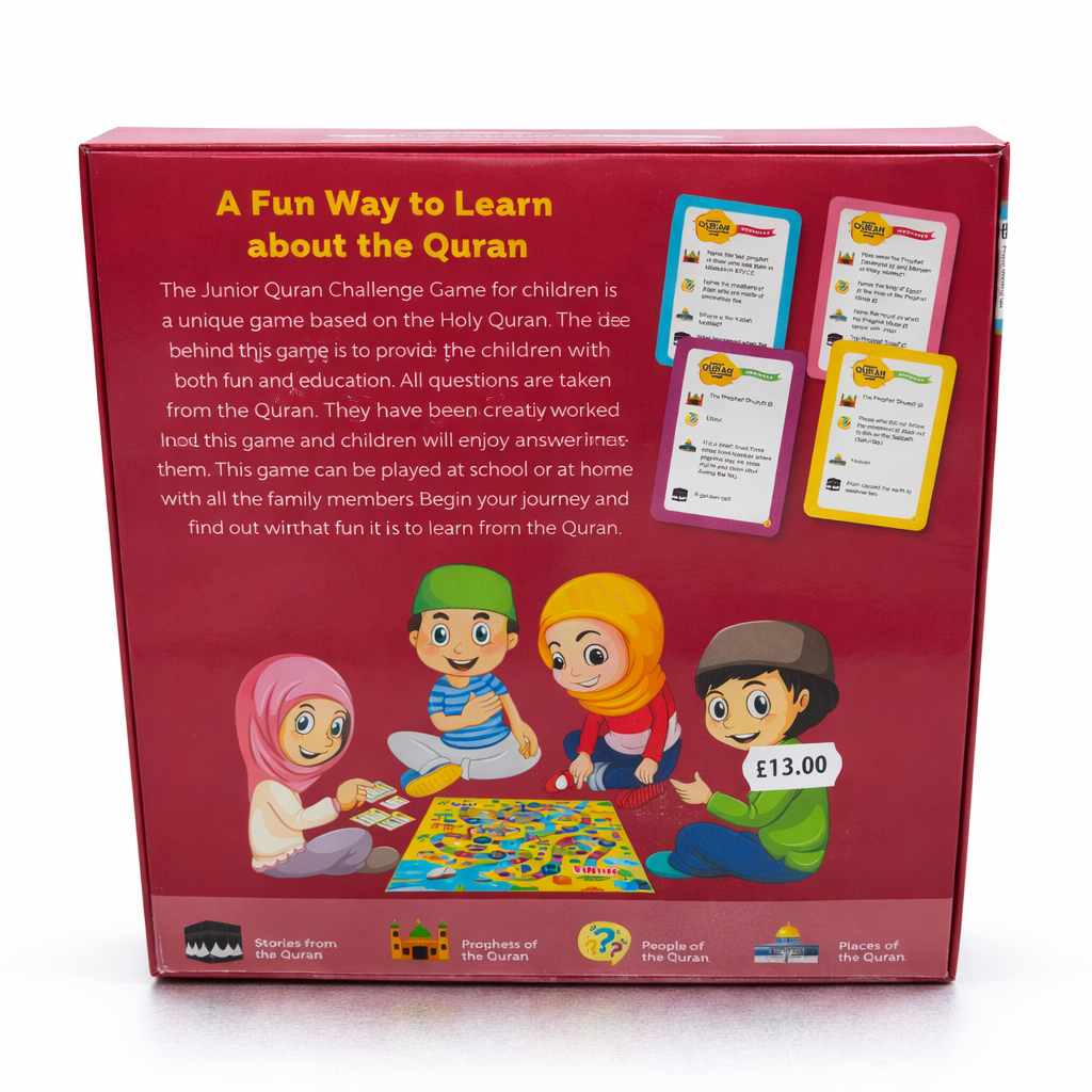 Junior Quran Challenge Game - Islamic Board Game