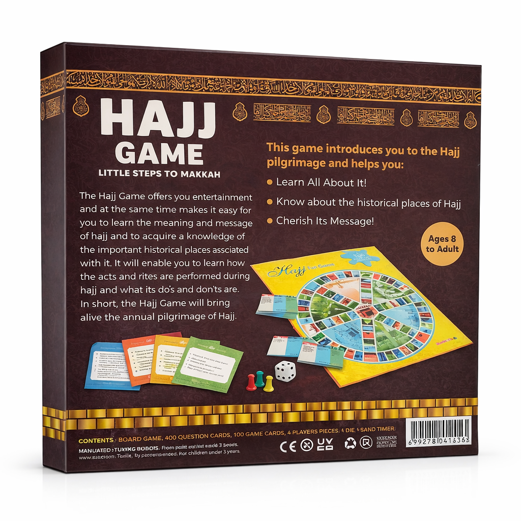 Hajj Fun Game little setps to Makkah
