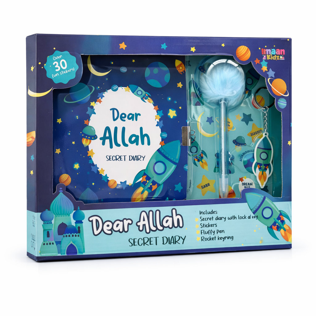 Dear Allah Secret Diary - Blue