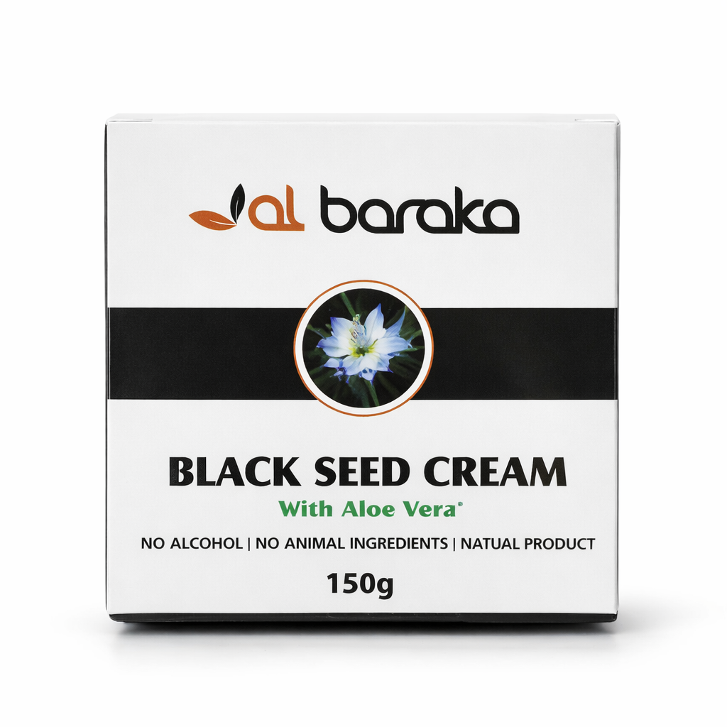 al baraka Black Seed Face Cream with Aloe Vera (150g)