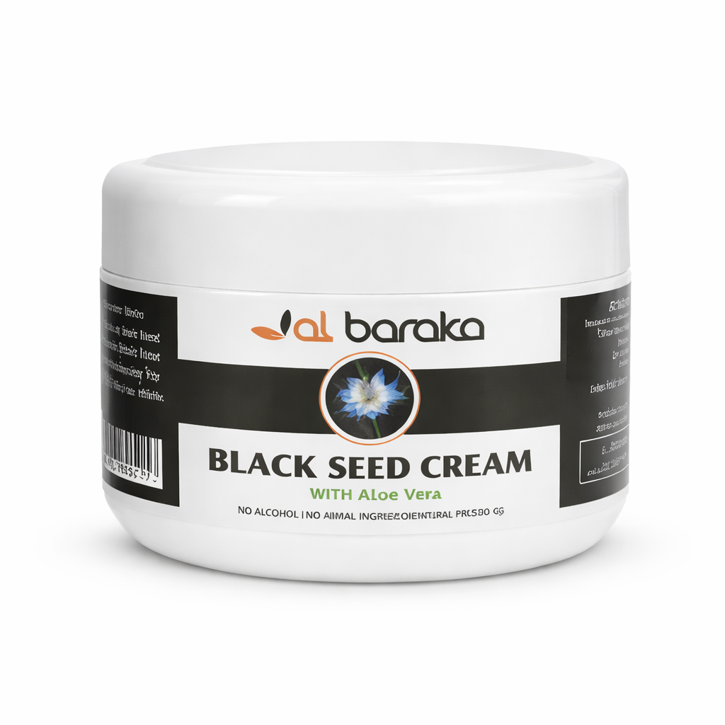 al baraka Black Seed Face Cream with Aloe Vera (150g)