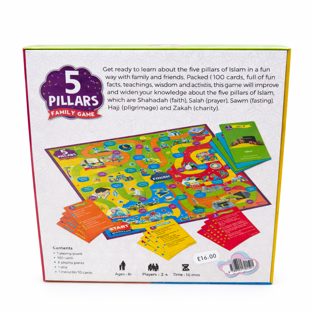 5 Pillars Family Board Game by Goodword (Ages 8+)