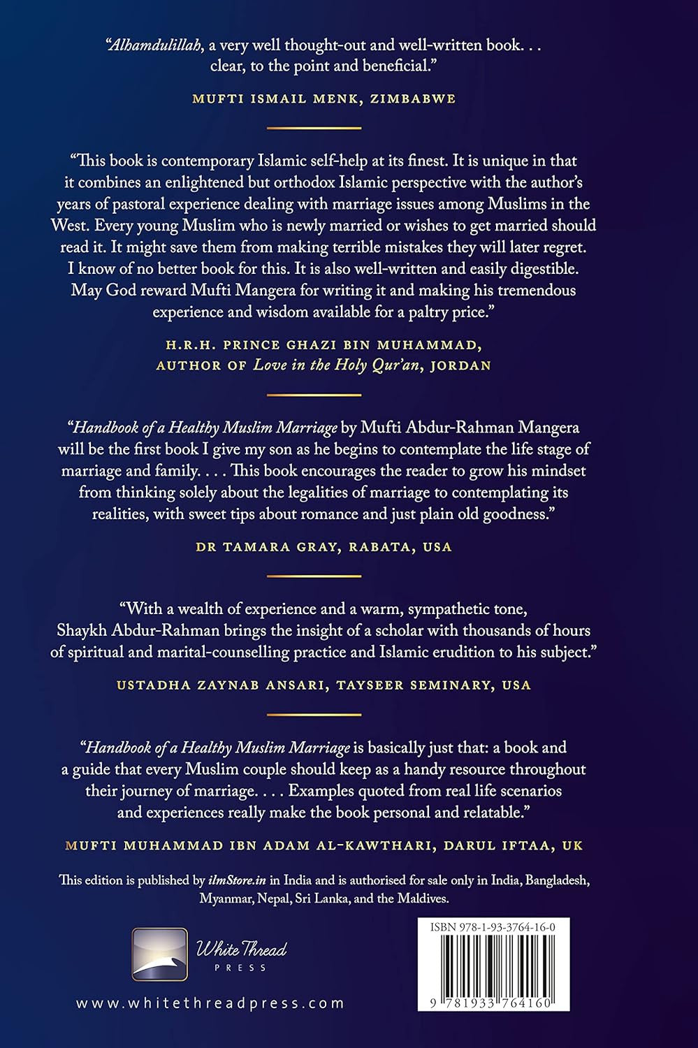 The Handbook of a Healthy Muslim Marriage