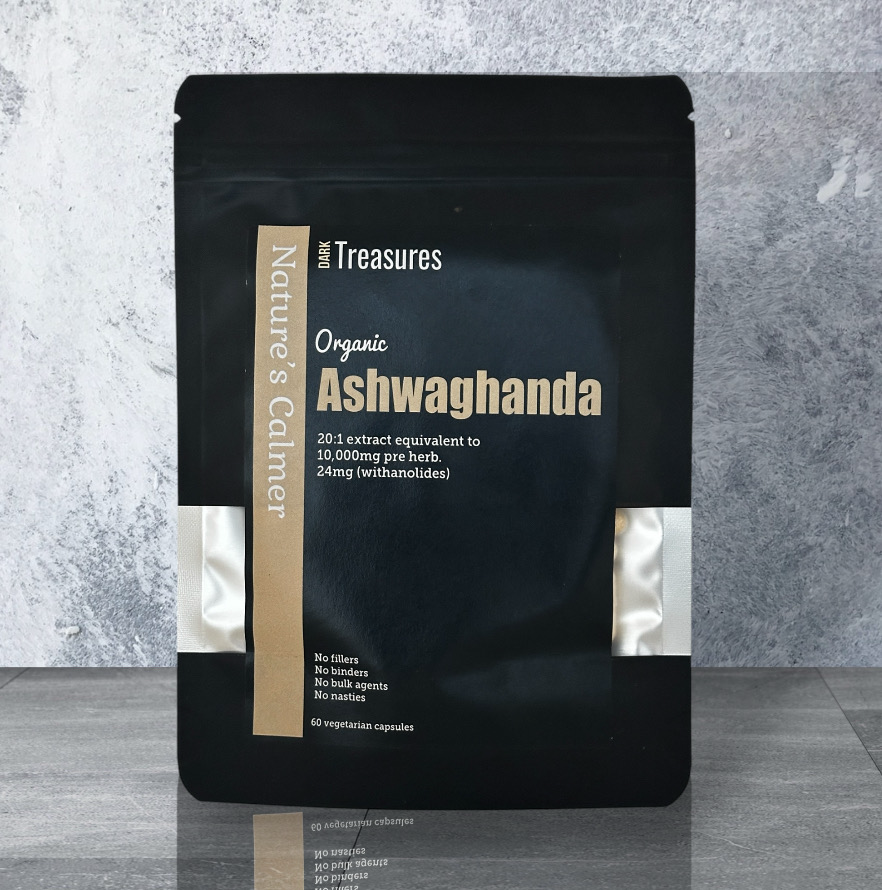 Organic Ashwaghanda 10,000mg Super Strength (24mg Withanolides)