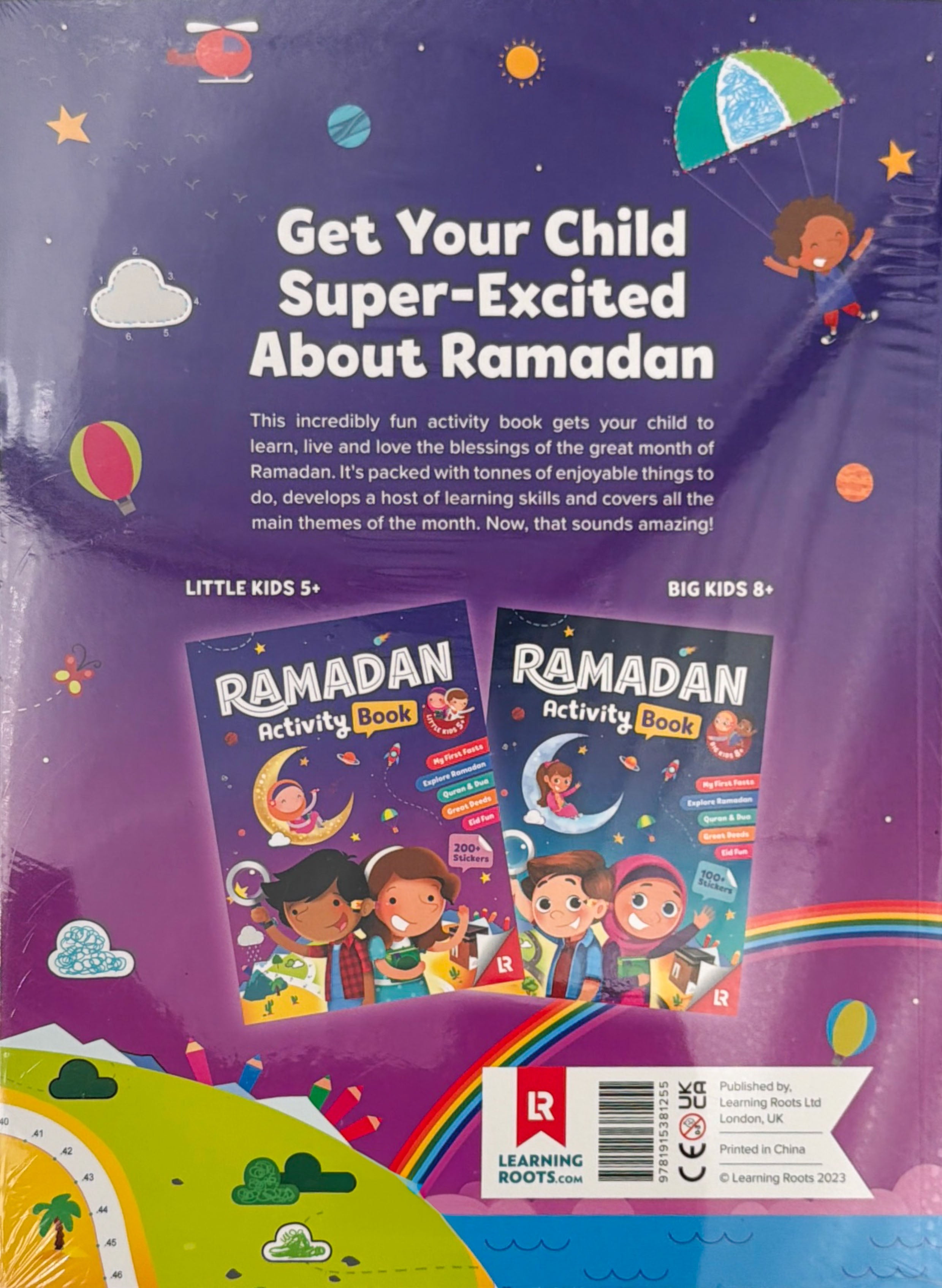 Ramadan Activity Book for Little Kids 5+