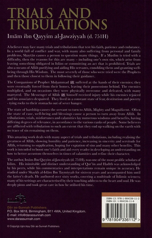 Dar As-Sunnah Classic Collection: Trials and Turbulations